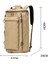 Büyük Kapasiteli Erkekler ve Kadınlar Seyahat Bagaj Sırt Çantası Dağcılık Sırt Çantası Bagaj Kanvas Çanta, Haki (Yurt Dışından) 2