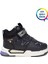 Elit ASCNK042 Patik Erkek Çocuk Hi Sneaker Siyah 1