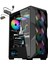 SNT B200 Mid Tower Atx Gaming 4 x Argb x Argb Fanlar ve Kontrolcü Masaüstü Bilgisayar Kasası (POWER YOK) 1