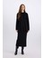 Relax Fit Bisiklet Yaka Basic Düz Triko Kazak Tunik D8633AX24WN 2