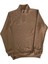 Unisex Normal Beden Dik Yaka Yarım Fermuarlı Sweatshirt 4