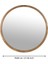 425038 "banı" Kahverengi Ahşap Dekoratif Ayna 70CM Çapında 3