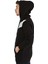 Siyah Çay Desenli Fermuarlı Sweatshırt 5