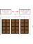 210 Gr. Tablet Çikolata Kalıbı - 1388 | Dubai Çikolata Kalıbı 5
