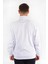 Beyaz Dik Yaka Sweatshırt 3