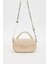 KREM İnci Askılı Omuz Çantası 1