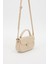 KREM İnci Askılı Omuz Çantası 2