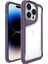 iPhone 14 Pro Max Kılıf Şeffaf ve Sert T-Max Premium Kapak 1
