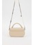 KREM İnci Askılı Omuz Çantası 5