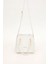 Beyaz Kumaş Görünümlü El Çantası 1