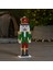 271-90 "nutcracker" Ledli Ahşap Renkli Fındık Kıran 52CM Yüksekliğinde 2