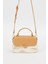 Krem Toka Işlemeli Omuz Çantası 2