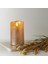 411499 "Flamme Rustıc" Led Mum Gold 12,5cm Yüksekliğinde 7,5cm Çapında 1