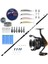 Yekoutdoor Okuma Aria Tele Surf 3,90 cm 100-200 gr Surf Kamışı&okuma Jaw-55 3+1bb Olta Makinesi 1
