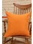Çiçek Motifli ve Ponpon Detaylı Dekoratif Kırlent KILIFI,K-398 5