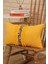 Çiçek Motifli ve Ponpon Detaylı Dekoratif Kırlent KILIFI,K-399 5
