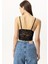6518 Ince Ayarlanabilir Askılı Üçgen Kap Dantelli Bralet Büstiyer 4