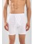 Erkek Paçalı Boxer 3'lü Set 1103 Beyaz 3