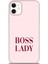 iPhone 11 Kılıf Hd Baskılı - Boss Lady + 9h Nano Ekran Koruyucu 1