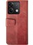 Xiaomi Redmi Note 13 5g Cep Telefonu Kılıf Buzağı Dokusu Deri Kart Yuvaları Kapak (Yurt Dışından) 5