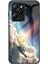 Xiaomi Poco X5 Pro 5g / Redmi Note 12 Pro Speed 5g Cep Telefon Kılıfı Temperlenmiş Cam+Pc+Tpu Yıldızlı Gökyüzü Desen Telefon Kapağı (Yurt Dışından) 1