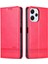 Xiaomi Redmi 12 4g Destekleme Stand Telefon Kapağı Pu Deri Deri Cüzdan Kılıfı Manyetik Telefon Kabuğu (Yurt Dışından) 1