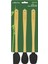 Indigo 3'lü Siyah Bambu Silikon Spatula Seti Uzun 26 Cm 4