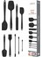 VALLETTA VLT1170 DRONGO 9'LU SPATULA SET SİYAH 2