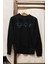 Unisex Taylor Swift Mavi Imza Sırt Baskılı Kapüşonsuz Sweatshirt, Oversize Taylor Baskılı Sweat 2