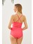 Bikini Üstü Nar Çiçeği Büzgülü 2