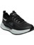137-24 Deri Sneaker Erkek Spor Ayakkabı Siyah Gümüş 1