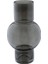 421231 28 cm 15,5 cm Çapında Gri Cam Vazo 2