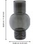 421231 28 cm 15,5 cm Çapında Gri Cam Vazo 4