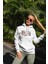 Regular Fit Kadın Baskılı Sweatshirt 1