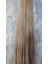 Halitcan Hairking 55cm Açık Küllü Sarı(10.1) Ombreli Koyu Küllü(8.1) , 100 Adet ,60g Saç Mikro Kaynak[100% Gerçek Insan Saçı] 3