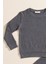 2'li Pamuk Waffle Sweat Jogger Antrasit Alt Üst Takım 2