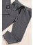 2'li Pamuk Waffle Sweat Jogger Antrasit Alt Üst Takım 3