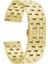 Apple Watch 3/4/5/6/7/8/9/se Ultra 42-44-45-49MM Uyumlu Kordon Paslanmaz Metal Geçmeli Kayış, Gold 1