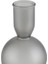 422259 "molume" Gri Şamdan- Mumluk 11 cm Yüksekliğinde 8,5 cm Çapında 2