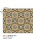 Kendinden Yapışkanlı Yeşil Yıldız Metraj Desenli Pvc Karo 10 x 10 cm 20'li Paket 2