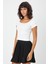 U Yaka Slim Fit Crop T-Shirt (B24-0096) 3