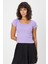 U Yaka Slim Fit Crop T-Shirt (B24-0096) 1
