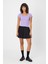 U Yaka Slim Fit Crop T-Shirt (B24-0096) 2