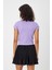U Yaka Slim Fit Crop T-Shirt (B24-0096) 5