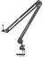 Hepa Merz N-PRO46 Yüksek Kaliteli Stüdyo Tipi Masa Mikrofon Standı Sehpası (46x46 cm) 2