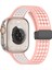 Apple Watch Series 9 8 7 41MM / 6 5 4 Se (2023) Se (2022) Se 40MM Silikon Manyetik Watch Bandı (Yurt Dışından) 1