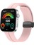 Huawei Watch Fit 3 Silikon Kayış Manyetik Katlanır Toka Watch Band (Yurt Dışından) 4