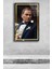 Yapay Zeka Atatürk Portresi Dikey Cam Tablo 3