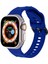 Apple Watch Ultra 2 Ultra 49MM / 9 8 7 45MM / 6 5 4 Se (2022) Se (2023) Se 44MM Silikon Watch Kayışı (Yurt Dışından) 4