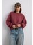 Balon Kollu Krop Sweatshirt 2